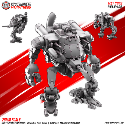 Badger Medium Walker | British Weird War Far East