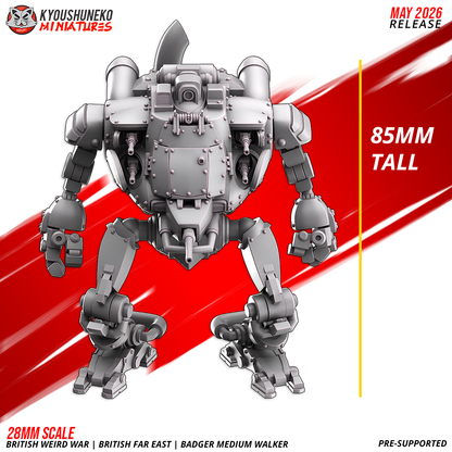 Badger Medium Walker | British Weird War Far East