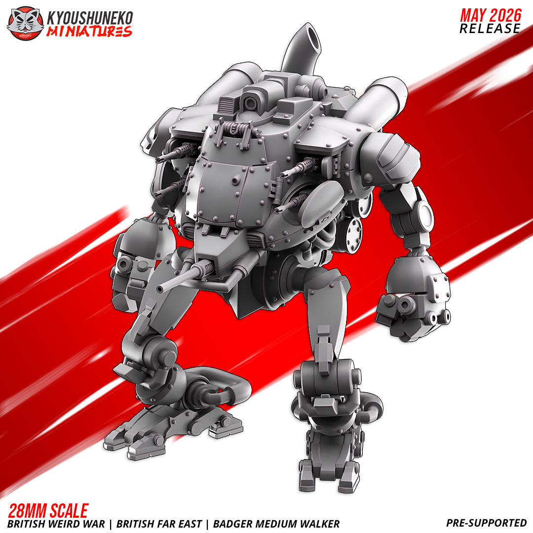 Badger Medium Walker | British Weird War Far East