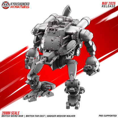 Badger Medium Walker | British Weird War Far East
