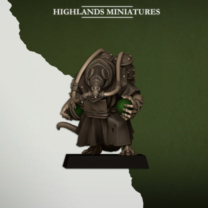 Sewer Poison Porters | Sewer Vermin | Highlands Miniatures