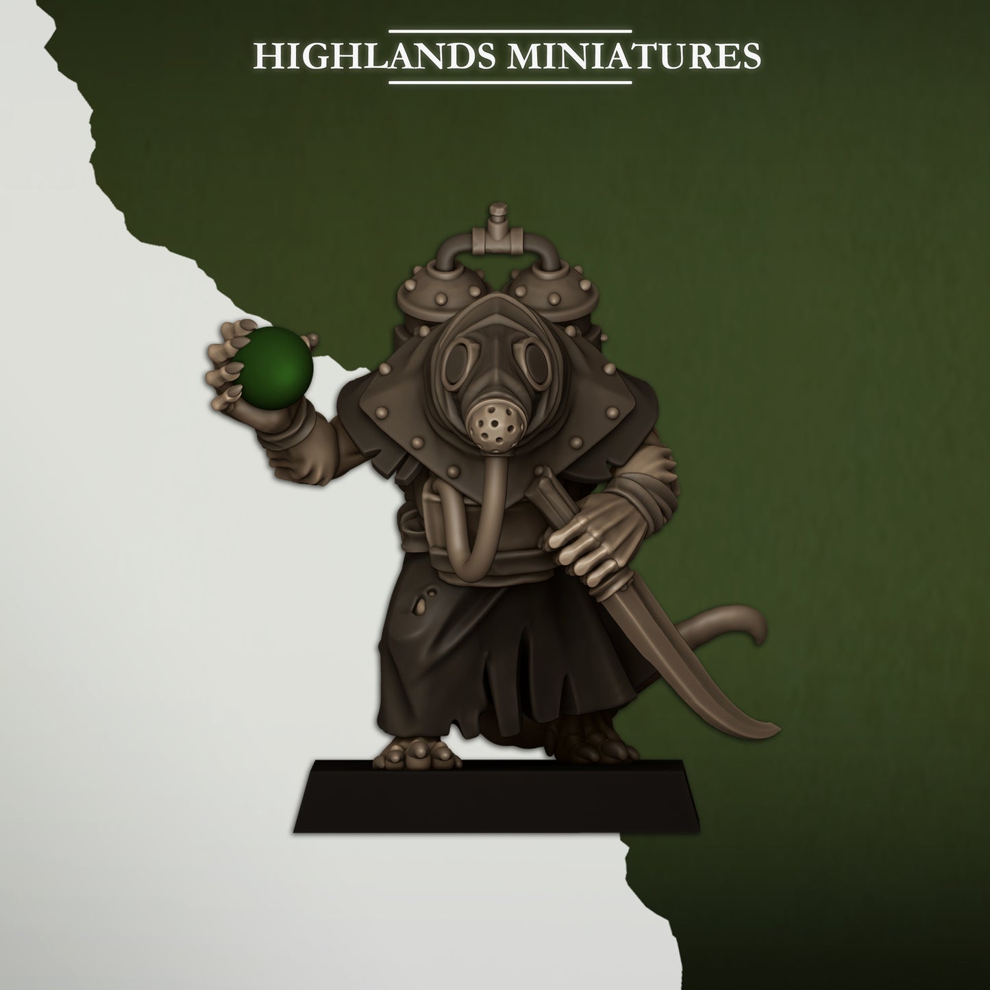 Sewer Poison Porters | Sewer Vermin | Highlands Miniatures