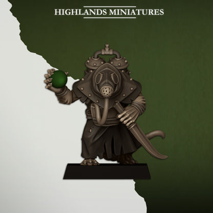 Sewer Poison Porters | Sewer Vermin | Highlands Miniatures