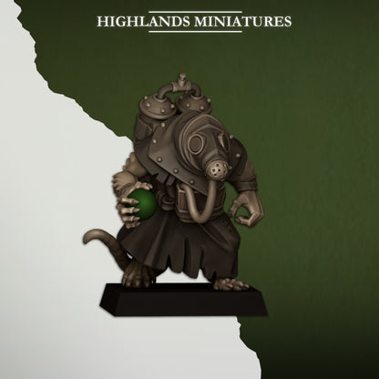 Sewer Poison Porters | Sewer Vermin | Highlands Miniatures