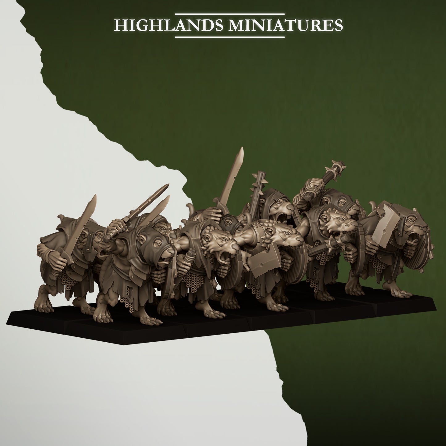 Sewer Rats - Hand Weapons | Sewer Vermin | Highlands Miniatures