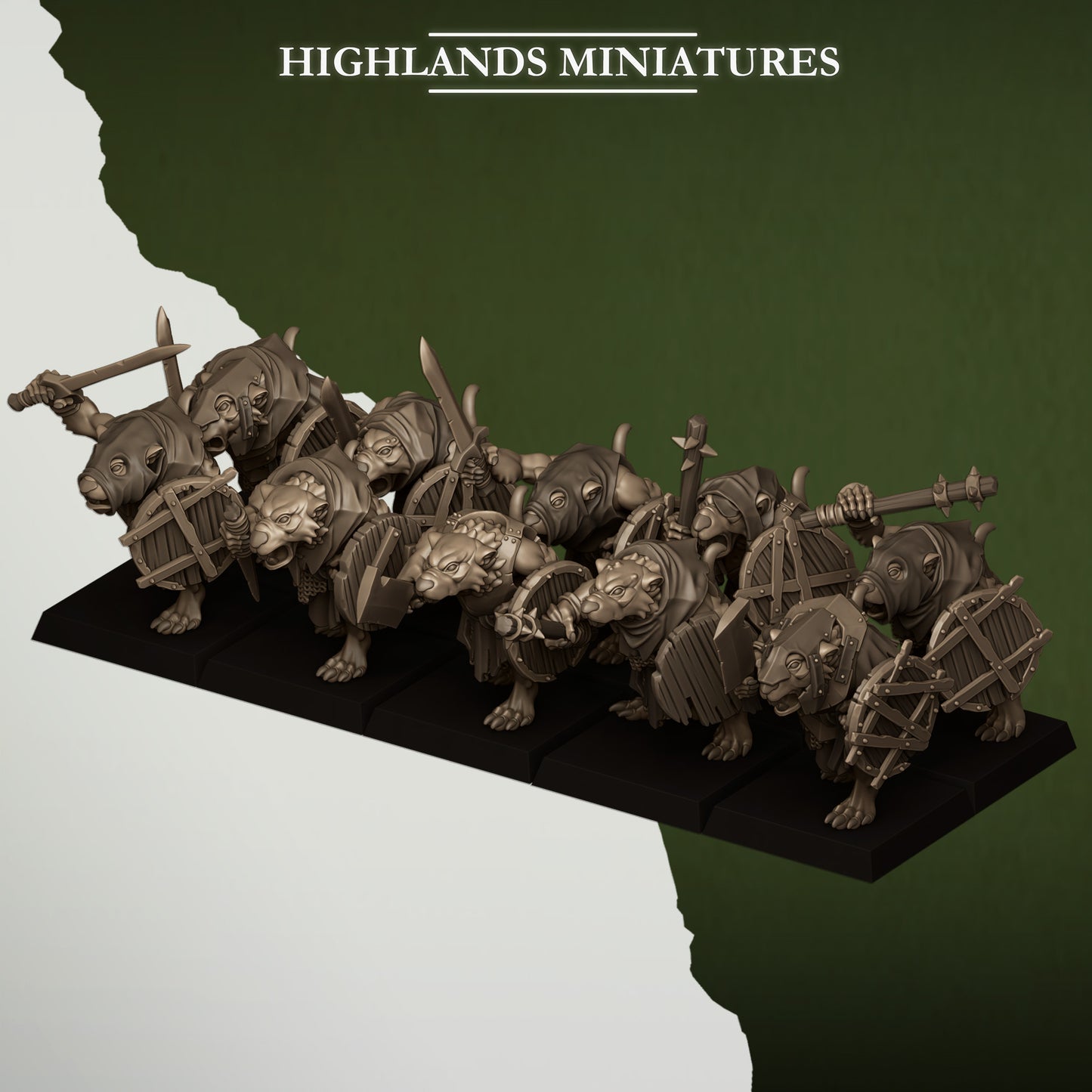 Sewer Rats - Hand Weapons | Sewer Vermin | Highlands Miniatures