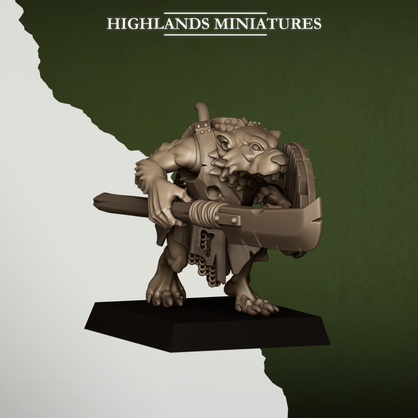 Sewer Rats - Spears | Sewer Vermin | Highlands Miniatures