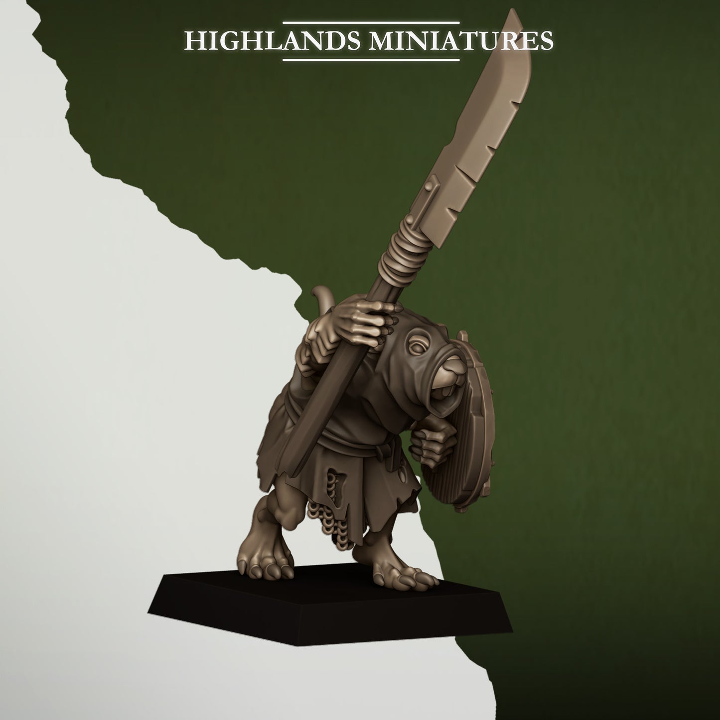 Sewer Rats - Spears | Sewer Vermin | Highlands Miniatures