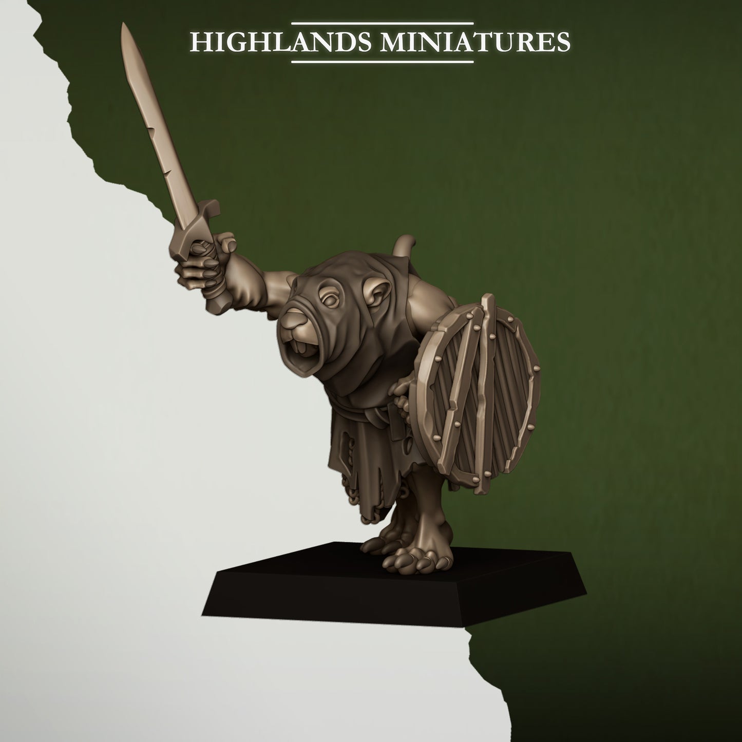 Sewer Rats - Hand Weapons | Sewer Vermin | Highlands Miniatures