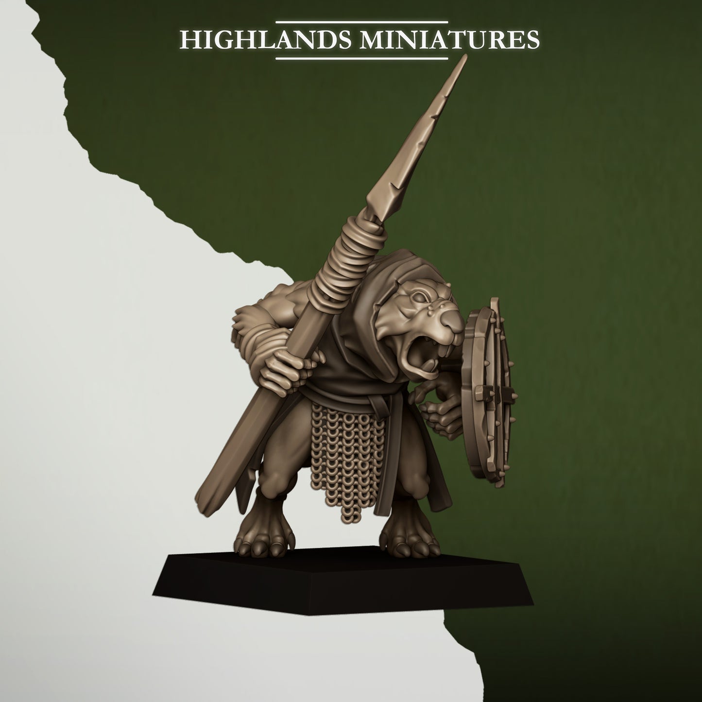 Sewer Rats - Spears | Sewer Vermin | Highlands Miniatures