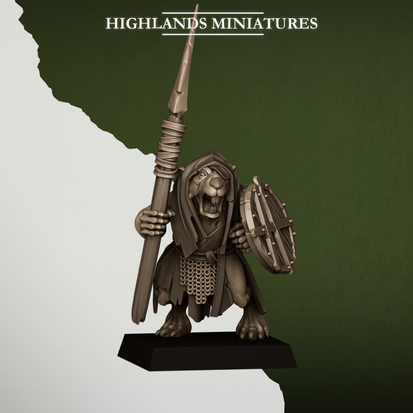 Sewer Rats - Spears | Sewer Vermin | Highlands Miniatures