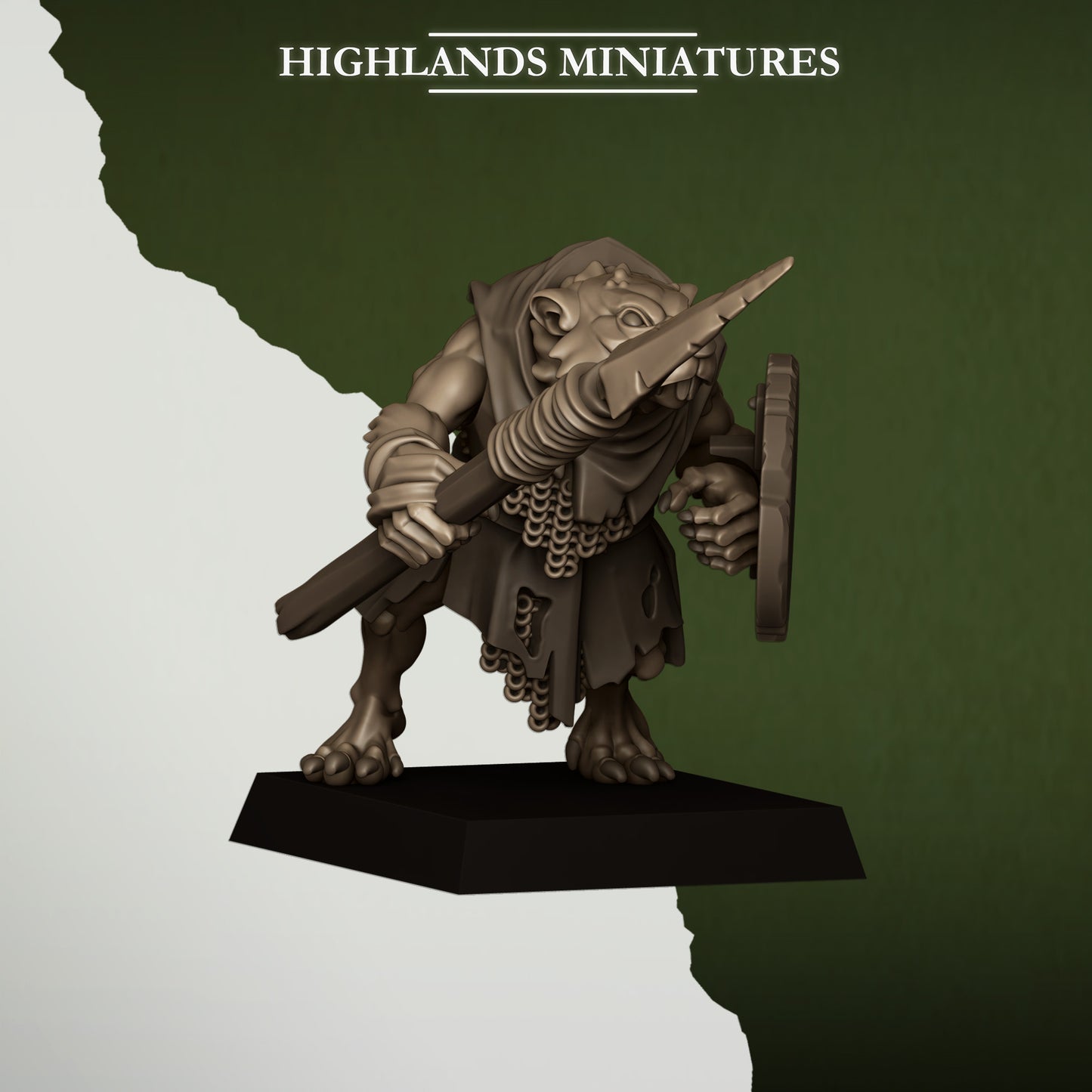 Sewer Rats - Spears | Sewer Vermin | Highlands Miniatures