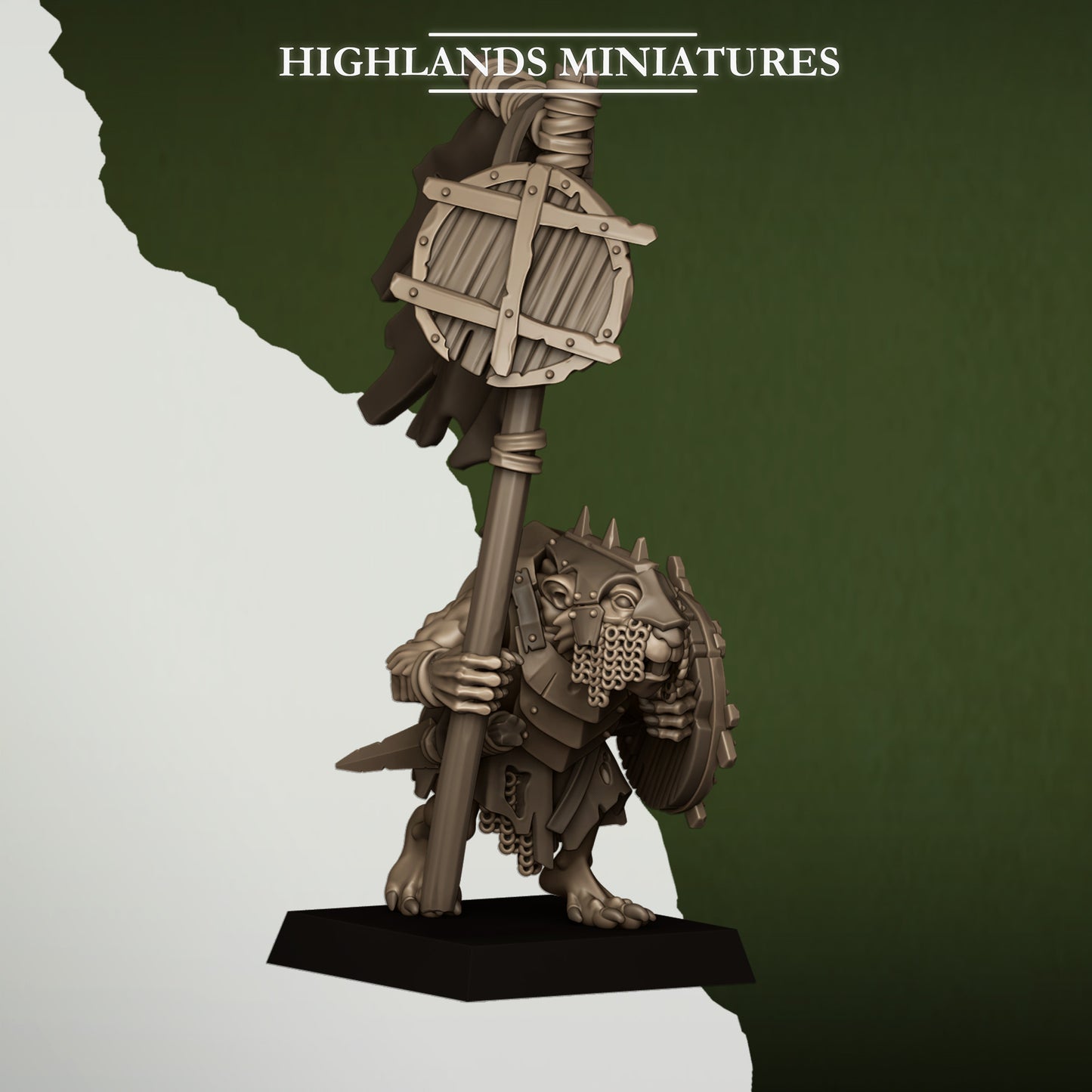 Sewer Rats Command Group | Sewer Vermin | Highlands Miniatures