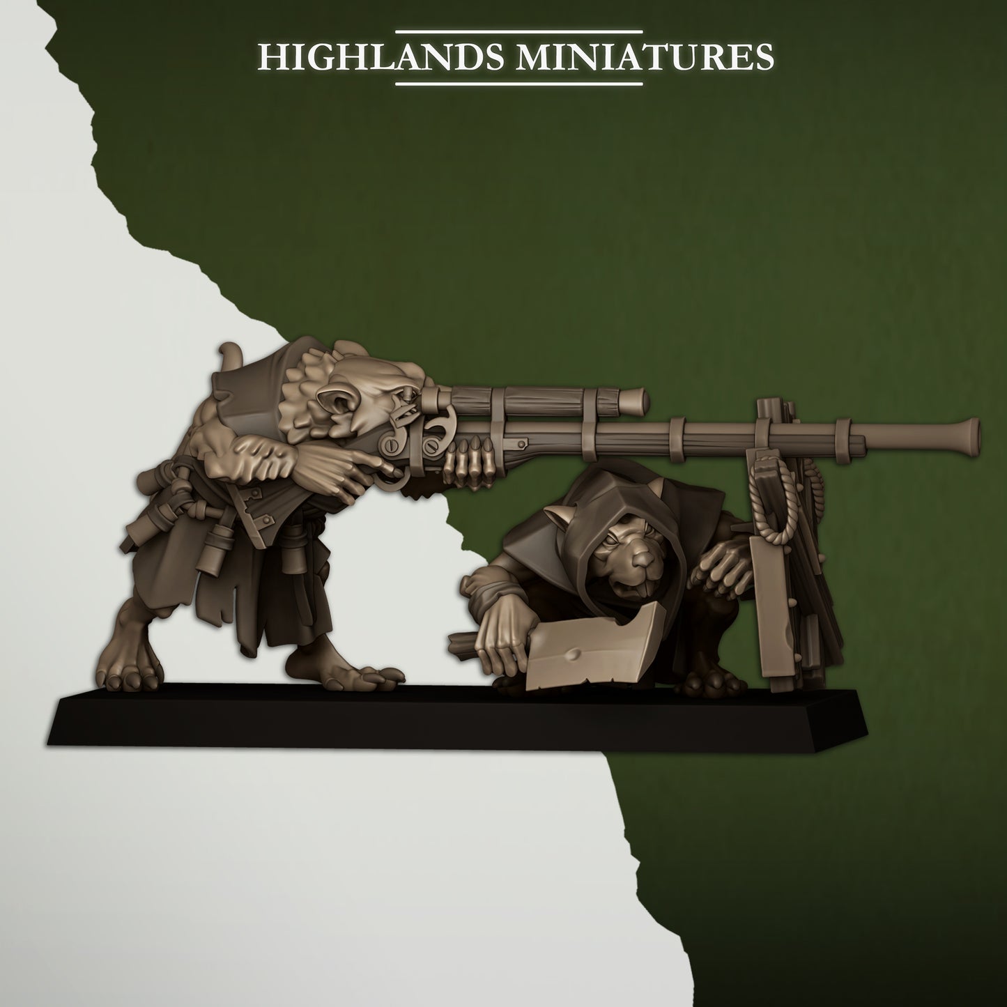 Shooters Unit | Sewer Vermin | Highlands Miniatures