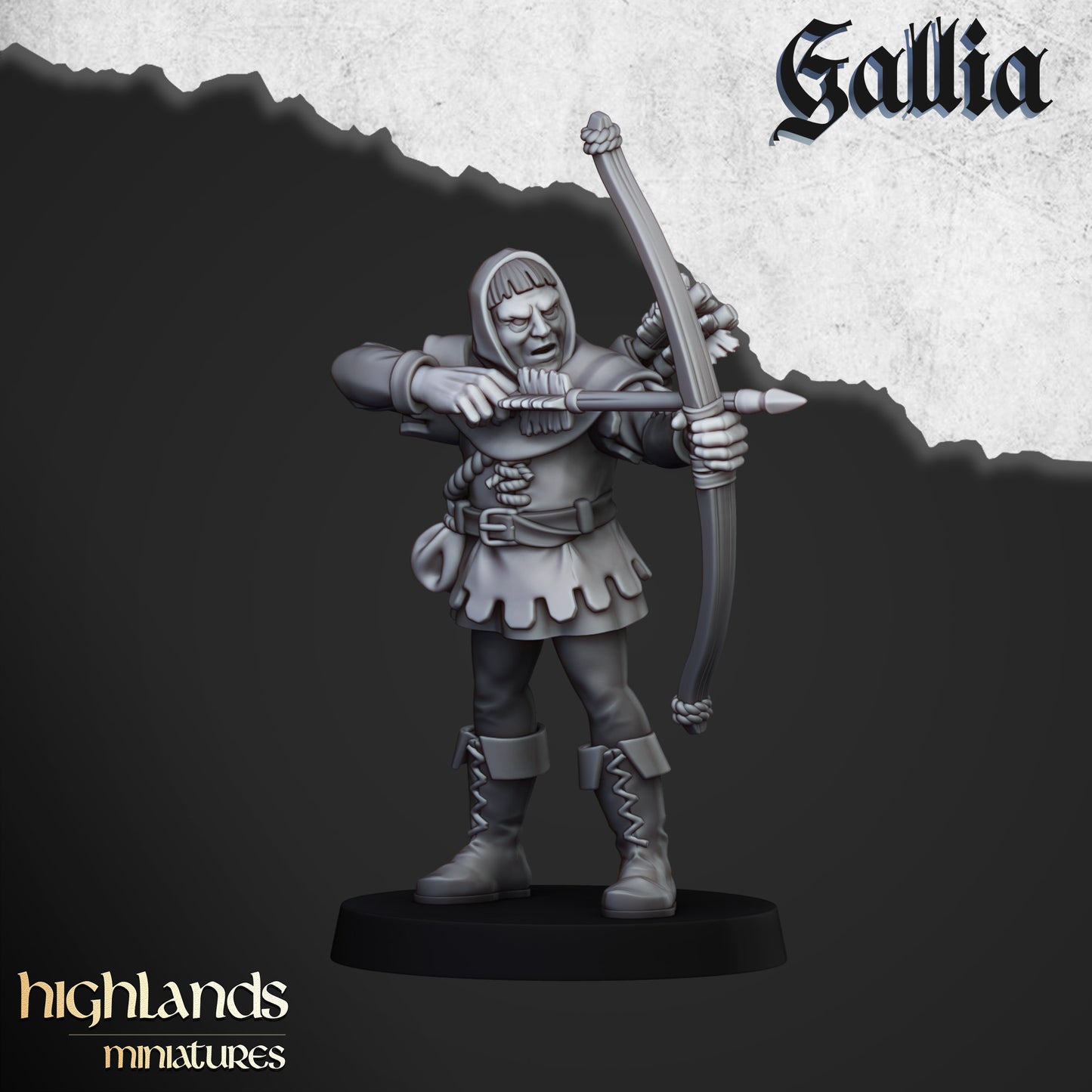 Sherwood Archers | Gallia, the Medieval Kingdom | Highlands Miniatures