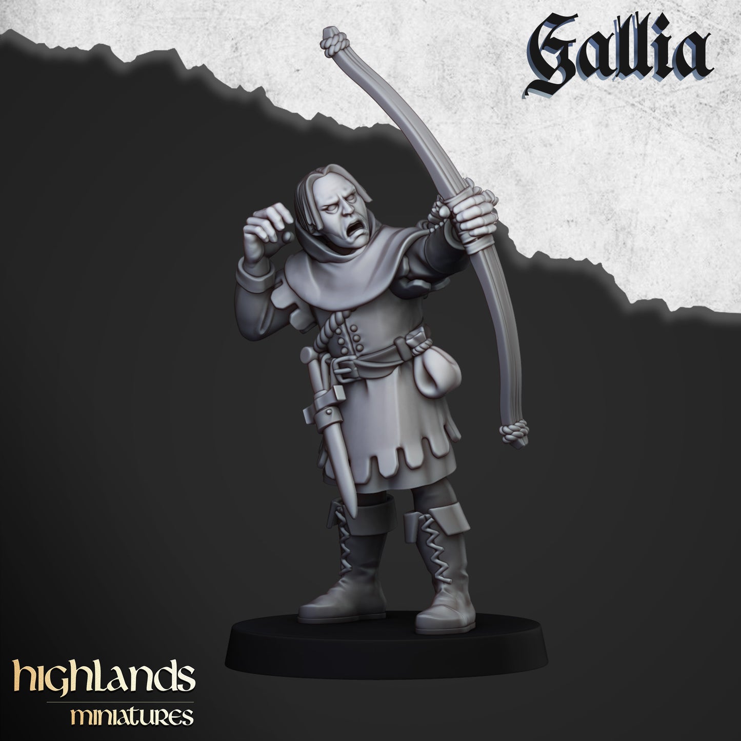 Sherwood Archers | Gallia, the Medieval Kingdom | Highlands Miniatures