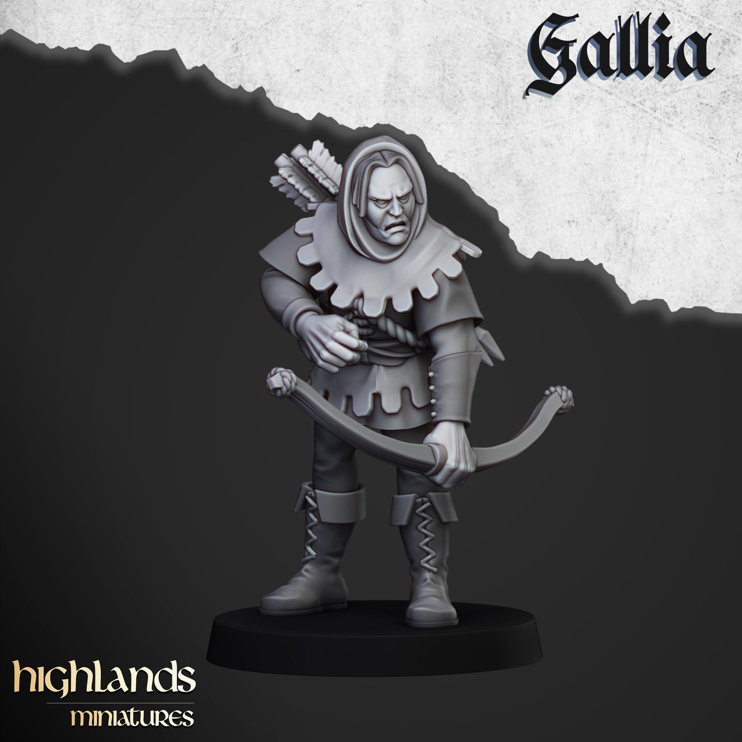 Sherwood Archers | Gallia, the Medieval Kingdom | Highlands Miniatures