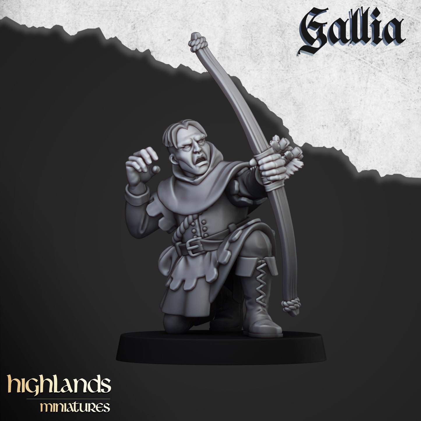 Sherwood Archers | Gallia, the Medieval Kingdom | Highlands Miniatures