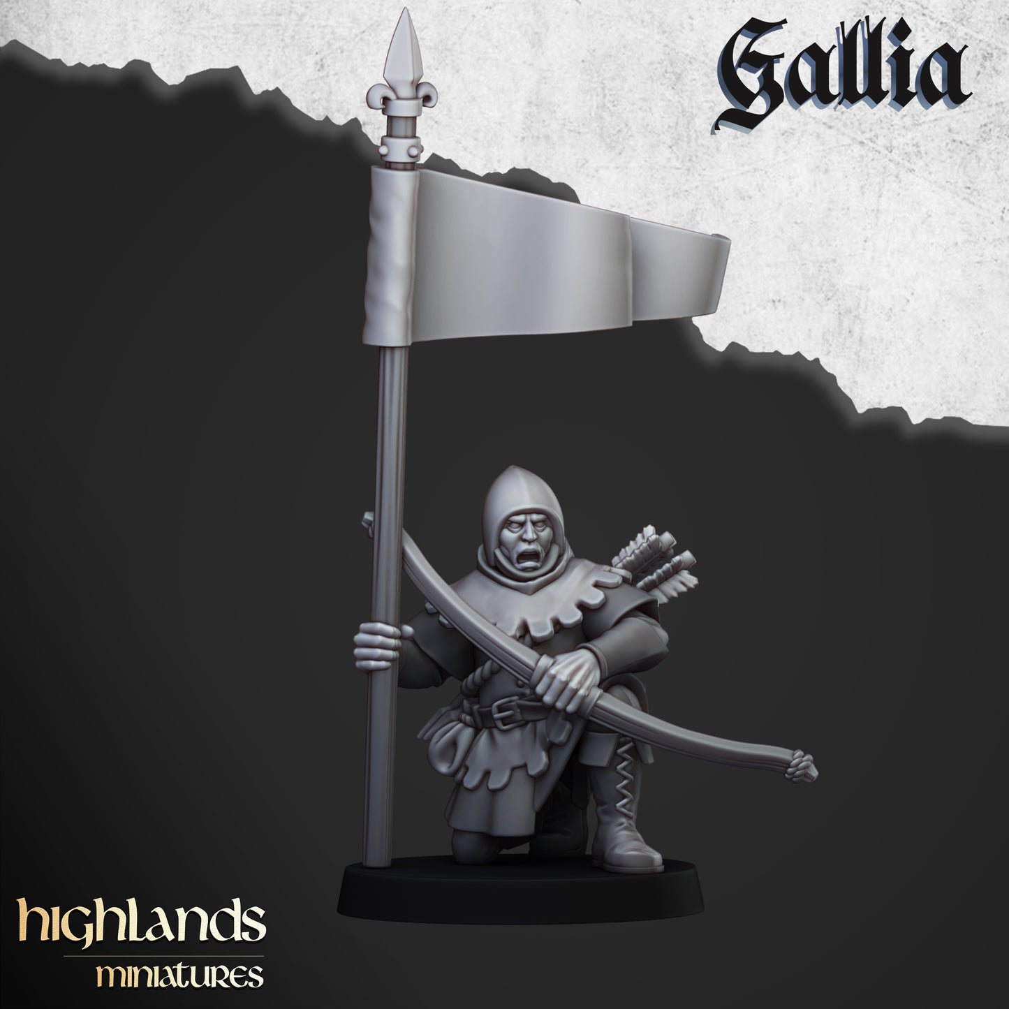 Sherwood Archers | Gallia, the Medieval Kingdom | Highlands Miniatures