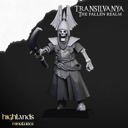 Skeletal Guard (Great Weapons) | Transilvanya - The Fallen Realm | Highlands Miniatures