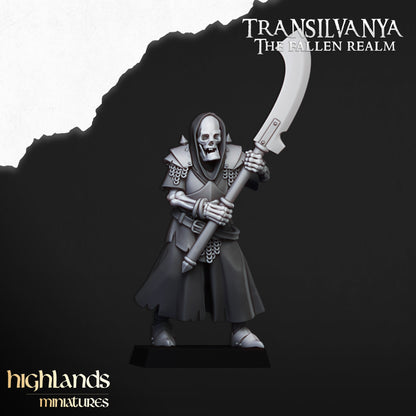 Skeletal Guard (Great Weapons) | Transilvanya - The Fallen Realm | Highlands Miniatures