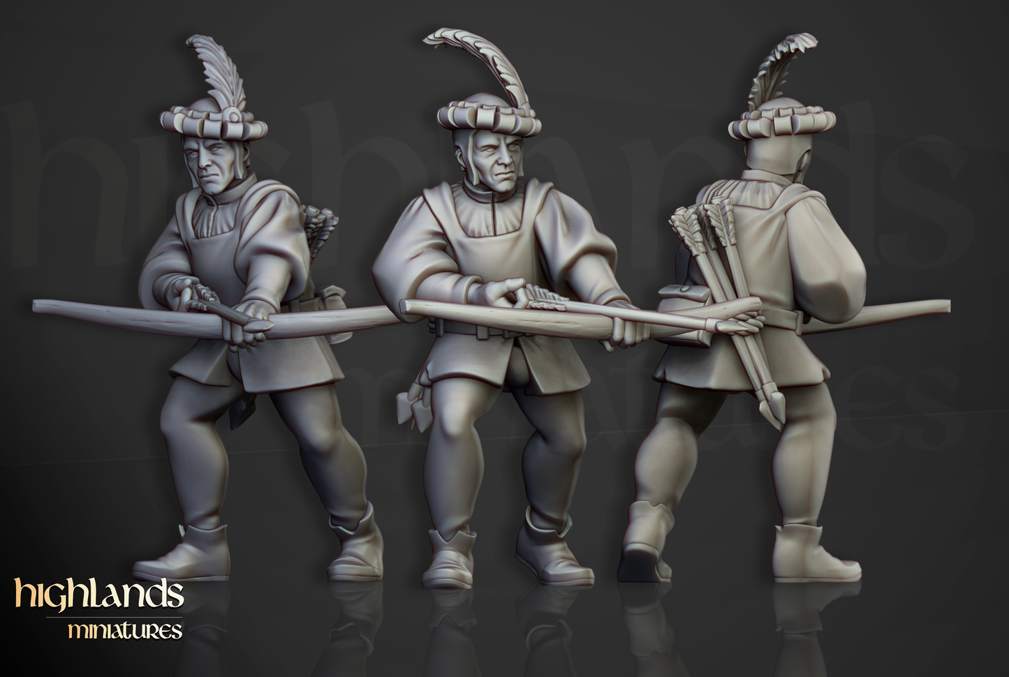 Sunland Bowmen | Sunland, Empire of the Sun | Highlands Miniatures