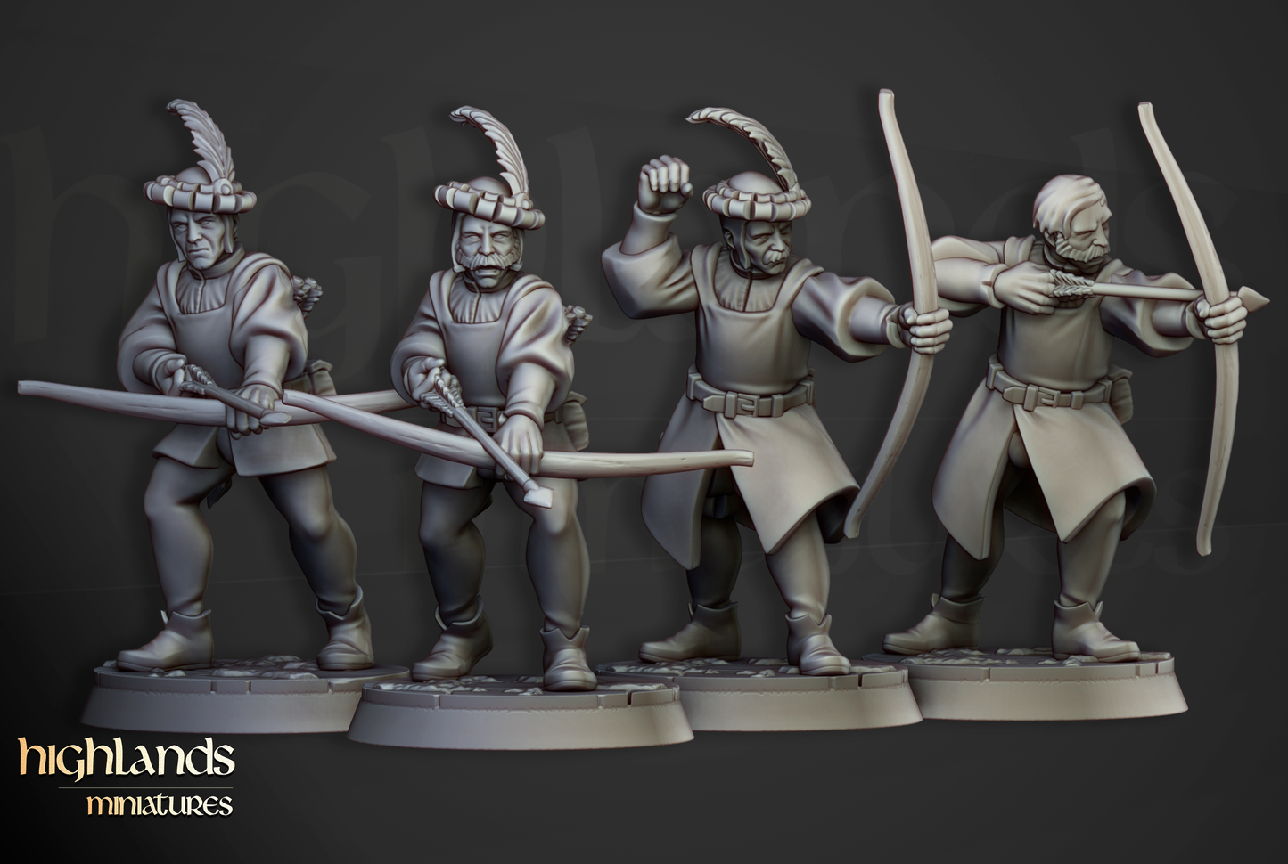 Sunland Bowmen | Sunland, Empire of the Sun | Highlands Miniatures