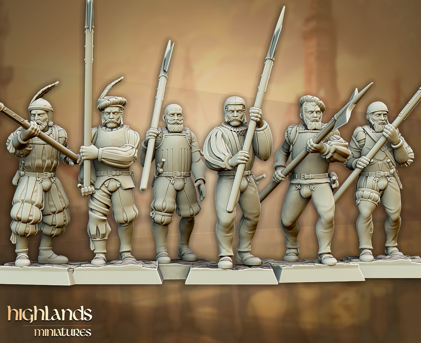 Imperial Troops | Sunland, Empire of the Sun | Highlands Miniatures