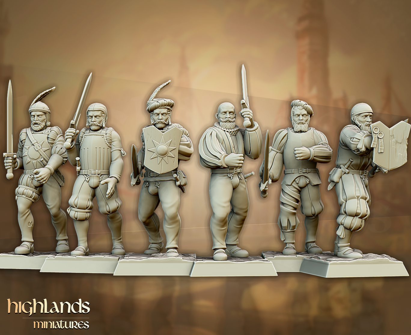 Imperial Troops | Sunland, Empire of the Sun | Highlands Miniatures