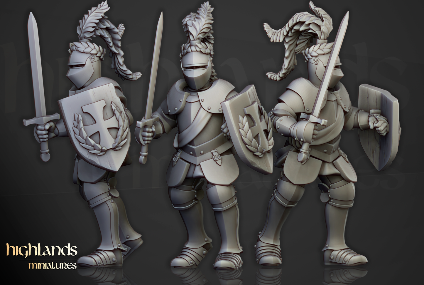 Sunland Knights | Sunland, Empire of the Sun | Highlands Miniatures