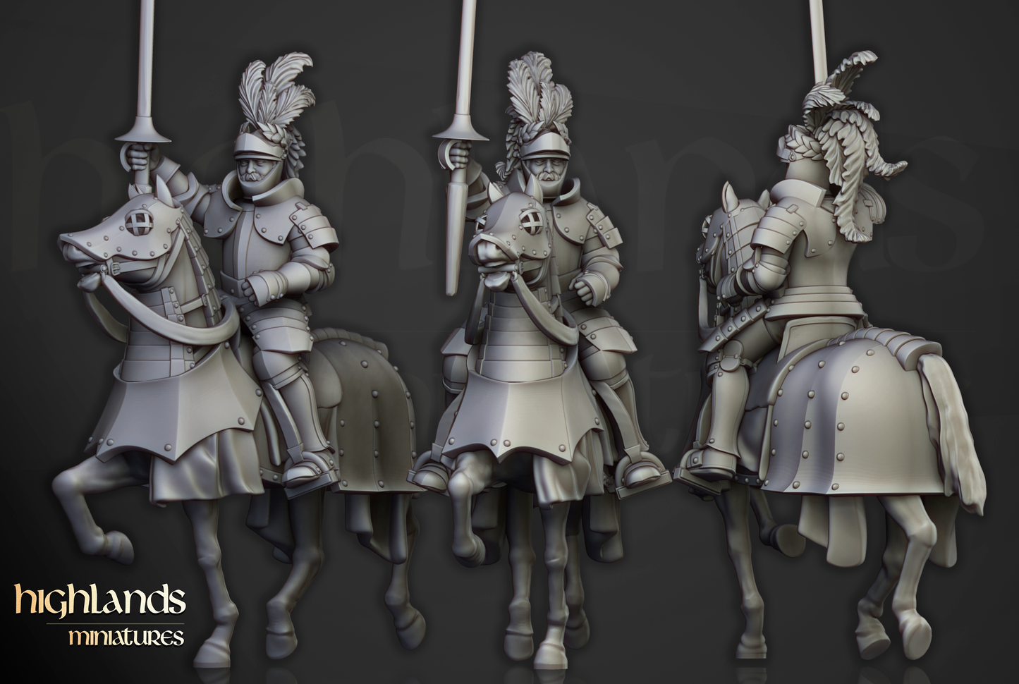 Sunland Knights | Sunland, Empire of the Sun | Highlands Miniatures