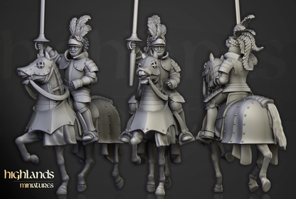 Sunland Mounted Knights | Sunland, Empire of the Sun | Highlands Miniatures