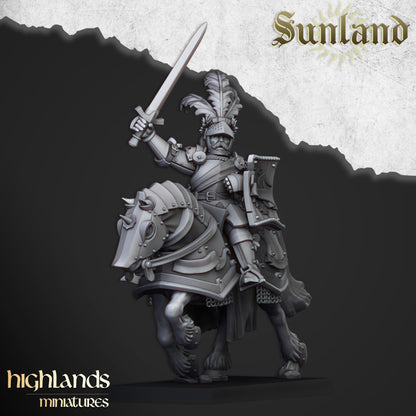 Sunland Mounted Knights Command Group (Remastered)