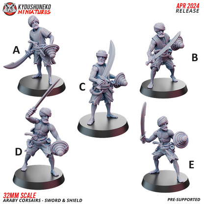 Araby Corsairs - Sword and Shield | Kyoushuneko