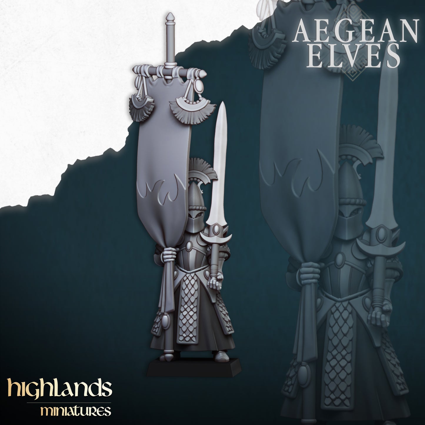 Aegean Elves Swords of Messara | Highlands Miniatures