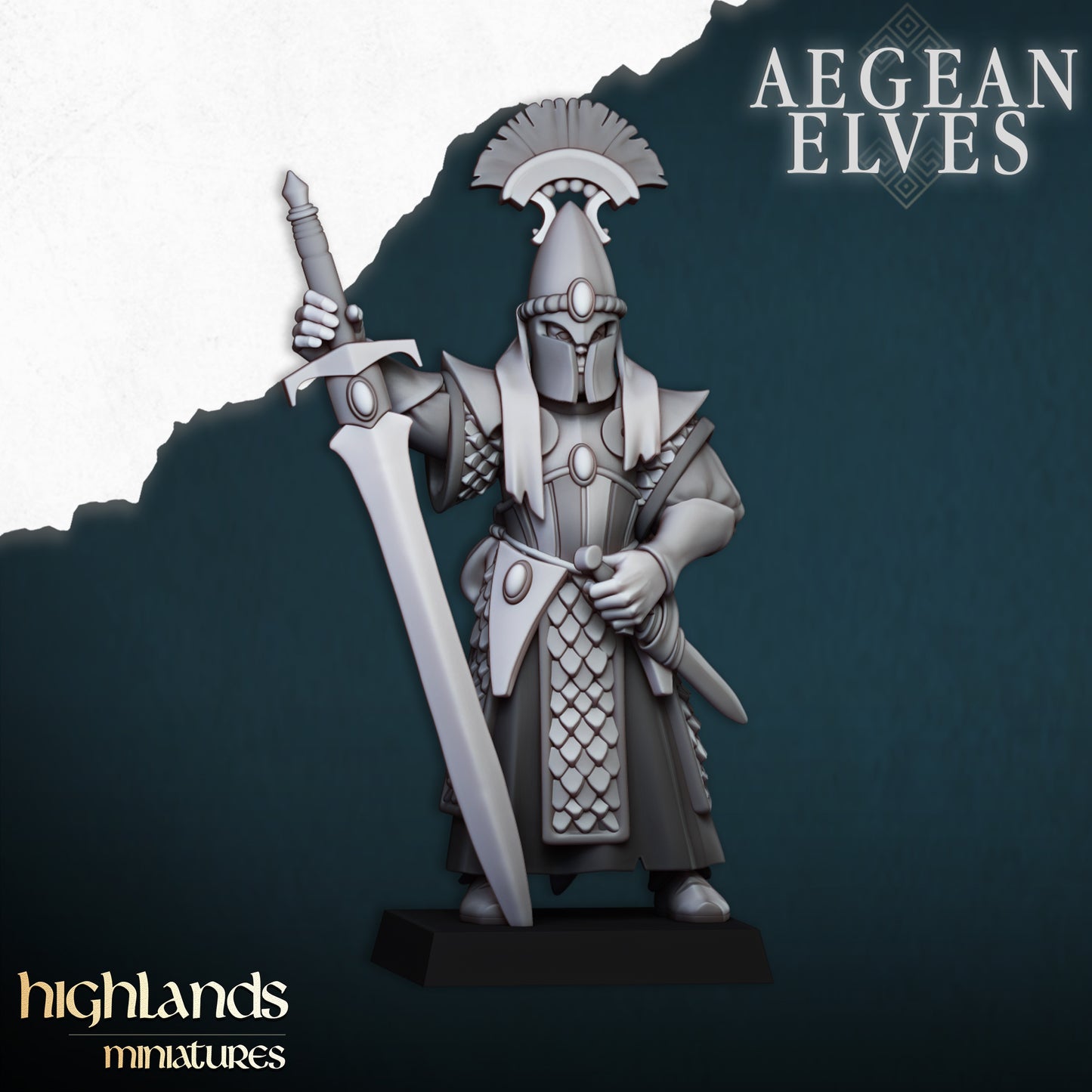 Aegean Elves Swords of Messara | Highlands Miniatures