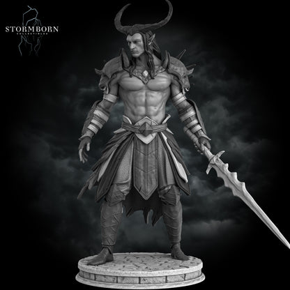 Samael the Tiefling Warrior