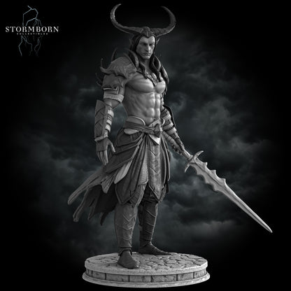 Samael the Tiefling Warrior