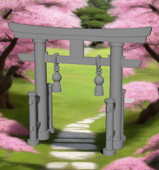 Jade Empire Torii Gate | Tales of the Jade Empire | Scatter Terrain | The Printing Goes Ever On