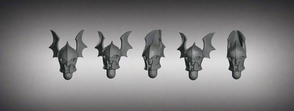 Vampire Knights Heads | Transilvanya - The Fallen Realm | Highlands Miniatures