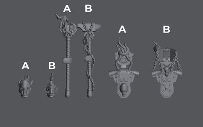 Millennium Wars Bits and Flags | Black Lions | Broken People