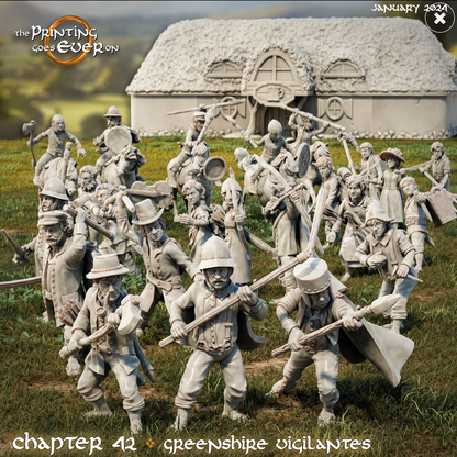 Custom Printed Halfling! | Greenshire Vigilantes | MESBG | The Printing Goes Ever On