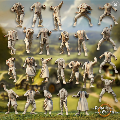 Custom Printed Halfling! | Greenshire Vigilantes | MESBG | The Printing Goes Ever On