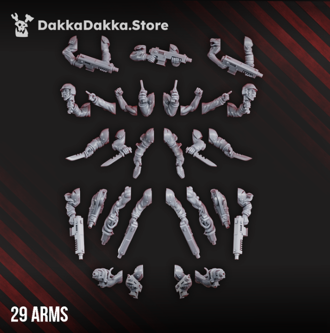 Bits - Diseased Planetary Guard | Agglomerate of Sector Gribabos | Dakka Dakka