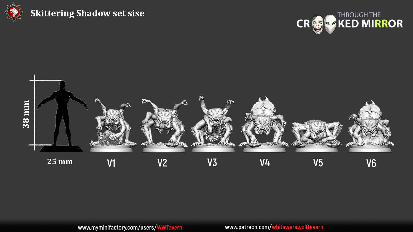 Skittering Shadows Set | Through the Crooked Mirror | White Werewolf Tavern