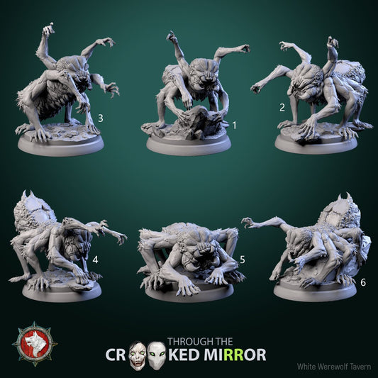 Skittering Shadows Set | Through the Crooked Mirror | White Werewolf Tavern