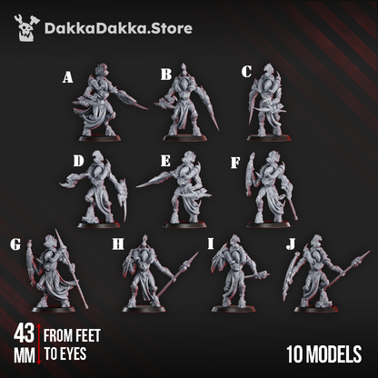 Spacelair Fighters Squad (Pre-Built) | Spacelair Anchorites | Dakka Dakka