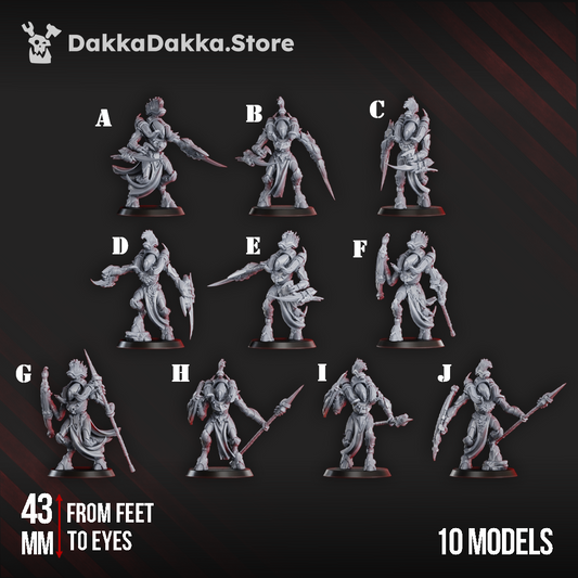 Spacelair Fighters Squad (Pre-Built) | Spacelair Anchorites | Dakka Dakka