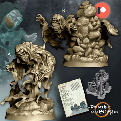 Spectres | The Barrow Valley | MESBG | The Printing Goes Ever On
