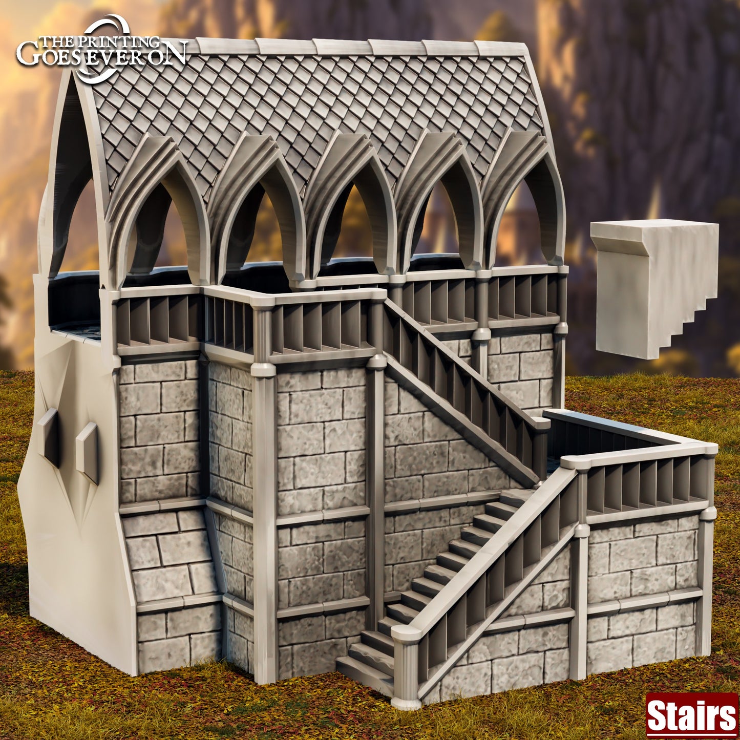 Modular Elven Fortifications | Tales of the Elven Kingdom | The Printing Goes Ever On